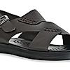 Regal Brown Mens Casual Leather Back Strap Sandals