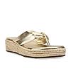 Rocia By Regal Gold Women Casual Slip On Espadrilles