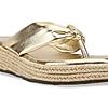 Rocia By Regal Gold Women Casual Slip On Espadrilles