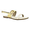 Rocia Beige Women Flat Sandals