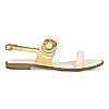 Rocia Beige Women Flat Sandals