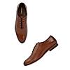 Imperio By Regal Tan Men Formal Leather Lace Up Shoes