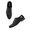 Imperio By Regal Black Men Formal Leather Lace Up Shoes