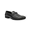 Imperio By Regal Black Men Formal Leather Buckled Slip On Shoes