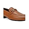 Imperio By Regal Tan Men Formal Leather Buckled Slip On Shoes