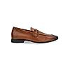 Imperio By Regal Tan Men Formal Leather Buckled Slip On Shoes