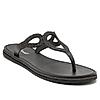 SOLE THREADS BLACK WOMEN SUMMER BLING SANDALS