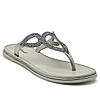 SOLE THREADS GREY WOMEN SUMMER BLING SANDALS