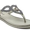 SOLE THREADS GREY WOMEN SUMMER BLING SANDALS