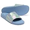 SOLE THREADS BLUE WOMEN SPARKLE SLIDES