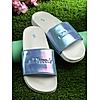 SOLE THREADS WHITE WOMEN SPARKLE SLIDES