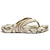 SOLE THREADS WHITE WOMEN ORTHO ELITE L MARBLE FLIP FLOPS