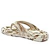 SOLE THREADS WHITE WOMEN ORTHO ELITE L MARBLE FLIP FLOPS