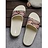 SOLE THREADS CREAM WOMEN SLIDES CLAIRE SLIDES