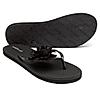 SOLE THREADS BLACK WOMEN FLORET FLIP FLOPS