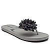 SOLE THREADS GREY WOMEN FLORET FLIP FLOPS