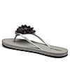 SOLE THREADS GREY WOMEN FLORET FLIP FLOPS