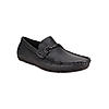 Imperio Blue Men Leather Casual Loafers