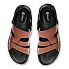 Gabicci Mens Tan Romeo Leather Sandals