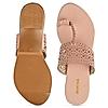 Rocia Pink Women Laser Cut Flats