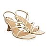 Rocia By Regal Cream Women Strappy Stilettos