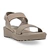 Rocia By Regal Grey Women Casual Wedge Heel Sandals