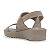 Rocia By Regal Grey Women Casual Wedge Heel Sandals