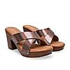 Rocia By Regal Gun Metal Women Casual Block Heel Sandals