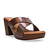 Rocia By Regal Gun Metal Women Casual Block Heel Sandals