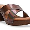 Rocia By Regal Gun Metal Women Casual Block Heel Sandals