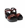 Rocia By Regal Brown Women Casual Platform Sandals