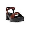 Rocia By Regal Brown Women Casual Platform Sandals