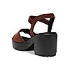 Rocia By Regal Brown Women Casual Platform Sandals