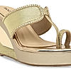 Rocia By Regal Gold Women Fancy Platforms