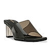 Rocia By Regal Black Women Vinyl Block Heels