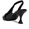 Rocia By Regal Black Women High Heel Sling Back Pumps