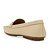 Empower By Rocia Beige Women Comfort Buckled Ballerinas