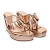 Rocia By Regal Rose Gold Women Fancy Platforms