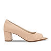 Empower By Rocia Beige Women Peep Toe Sandals