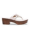 Rocia By Regal White Women Casual Block Heel Sandals