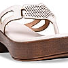 Rocia By Regal White Women Casual Block Heel Sandals