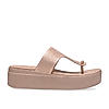 Rocia By Regal Rose Gold Women Casual Wedge Heels