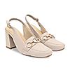 Rocia By Regal Ivory Women Sling Back Pumps