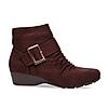 Rocia By Regal Brown Women Suede Ankle Length Boots