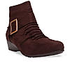 Rocia By Regal Brown Women Suede Ankle Length Boots