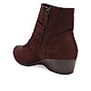 Rocia By Regal Brown Women Suede Ankle Length Boots