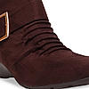 Rocia By Regal Brown Women Suede Ankle Length Boots