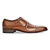 Imperio Tan Mens Leather Formal Double Monks