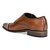 Imperio Tan Mens Leather Formal Double Monks