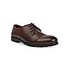 Regal Brown Men Leather Formal Lace-Up Shoes